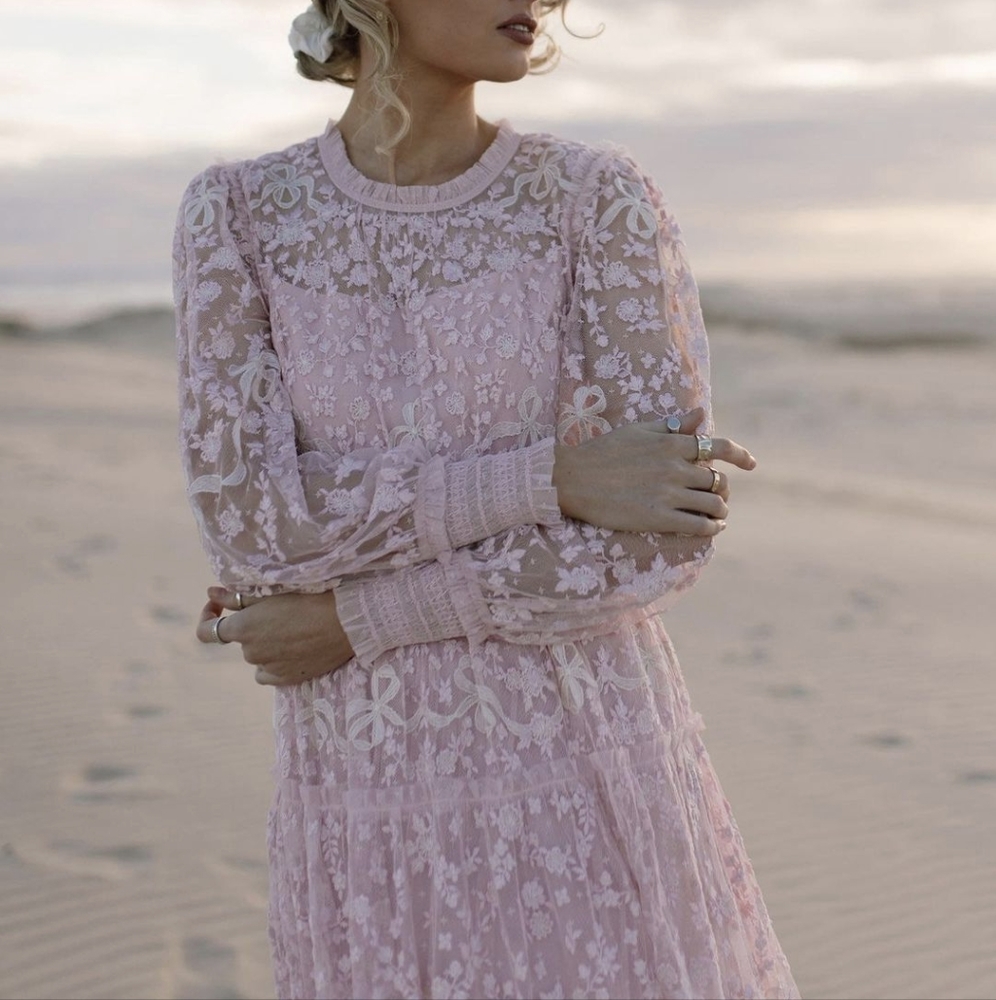 BHLDN Needle & Thread Dress fits size UK 16 or US 12 $689